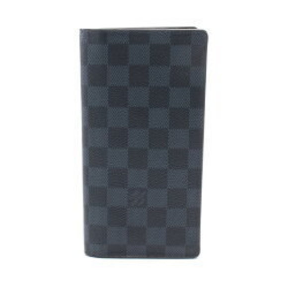 Louis Vuitton Portefeuille Brazza Bifold Long Wallet Leather Cobalt Blue - Picture 1 of 6